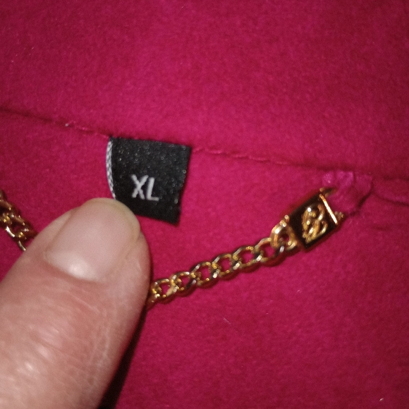 Guess Women's XLarge Pink Wool Blend Coat - Picture 7 of 9